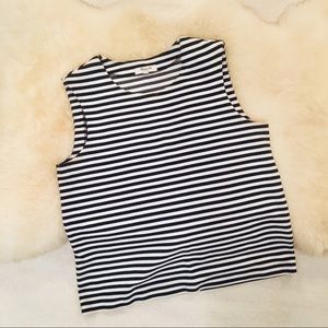 Madewell Ponte Striped Tank